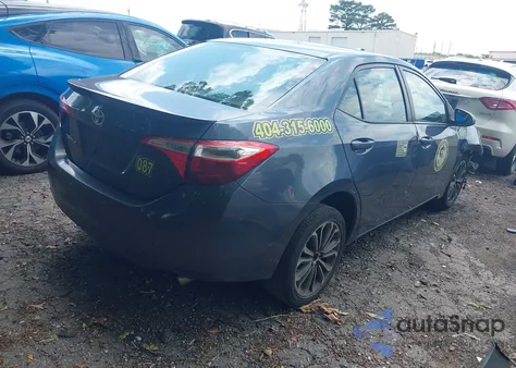 2016 Toyota Corolla S Plus из США, поврежденный, VIN 2T1BURHE5GC490596
